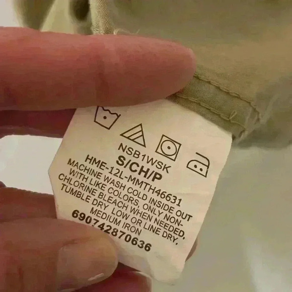 Mens size small wrangler button shirt, #F254 - Picture 2 of 4